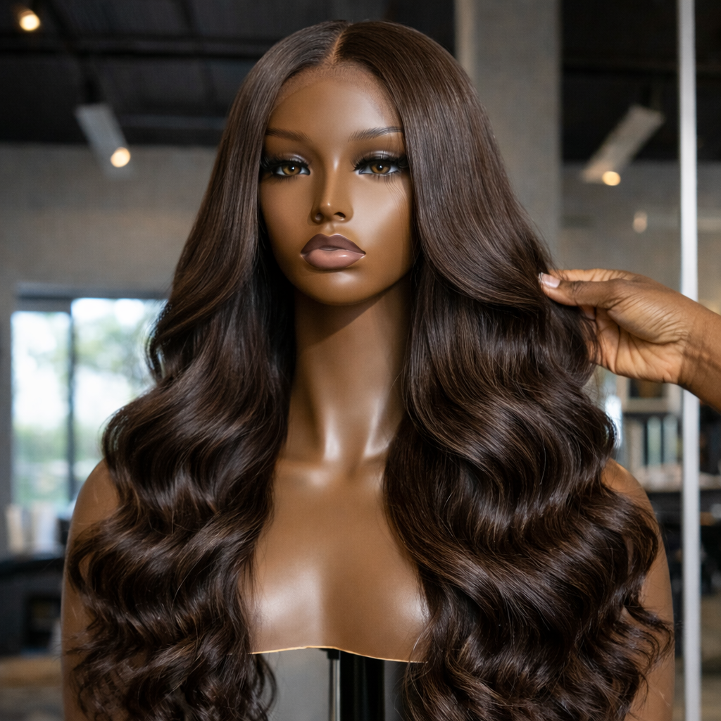 Glueless Transparent 5×6 Wig — Body Wave